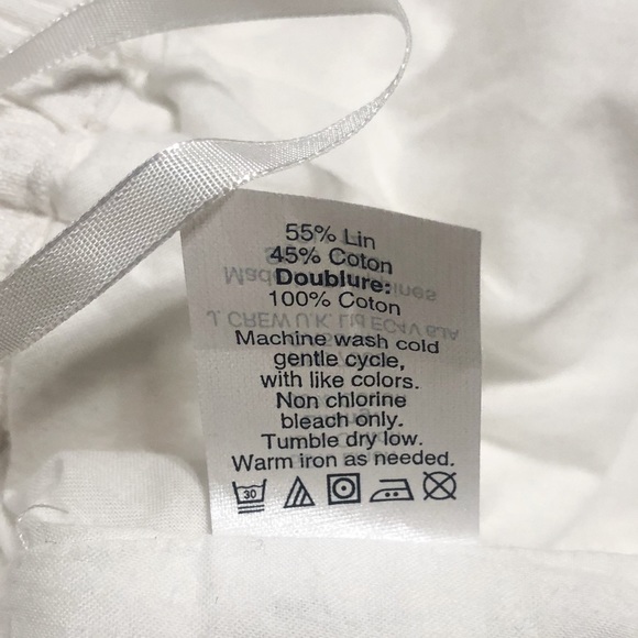 J. Crew Geo Print Cotton-Linen Sidewalk Skirt Sz 4 - Picture 3 of 8